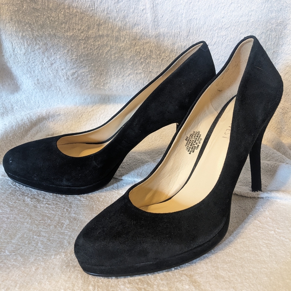 Nine West Suede Leather Heels